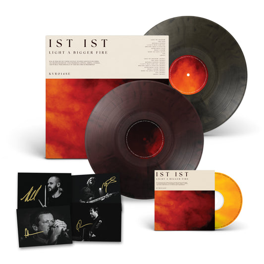 IST IST - 'Light A Bigger Fire' - Special Edition Eco 2LP + CD + Signed Postcards