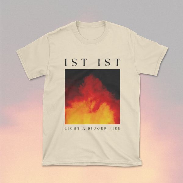 'Light A Bigger Fire' Artwork T-Shirt