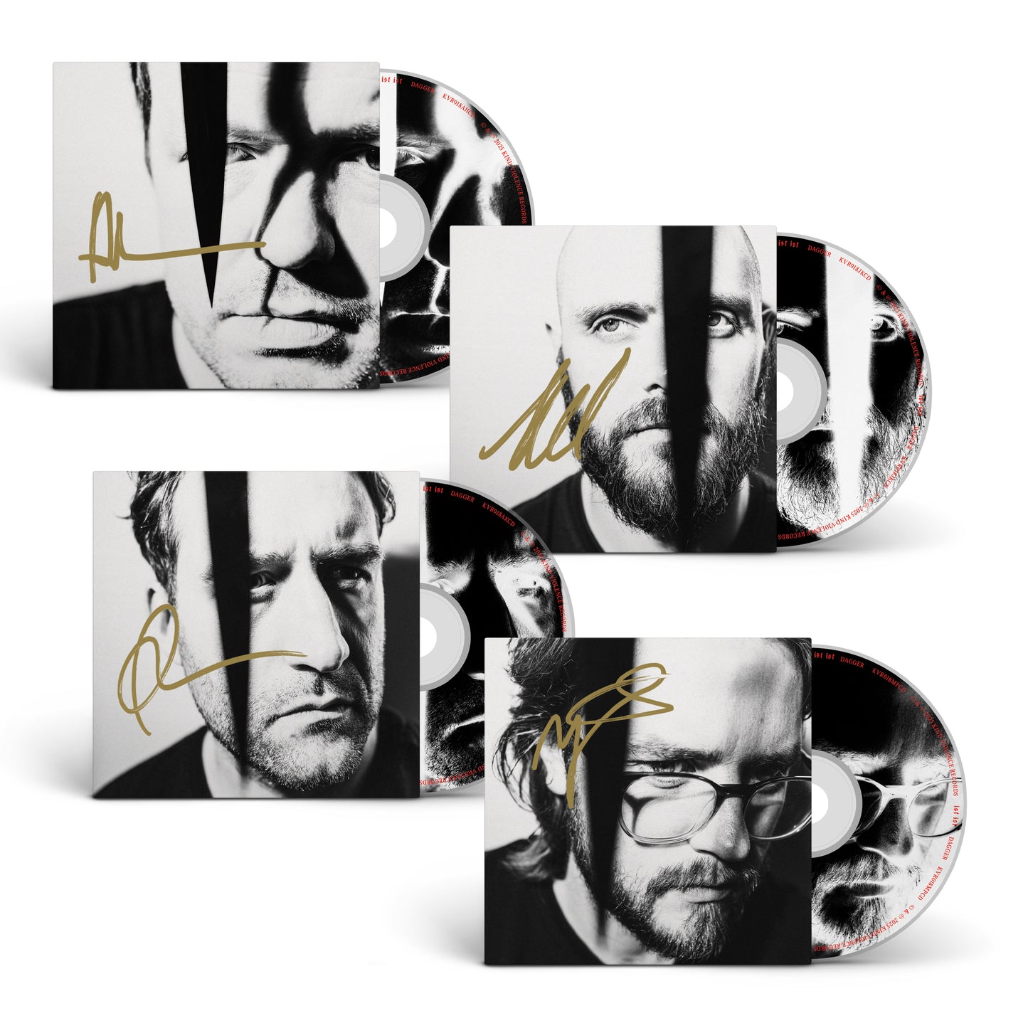 IST IST - 'DAGGER' - Band Member CD Bundle