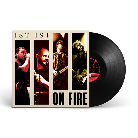 IST IST - 'ON FIRE' - Black 12" Vinyl