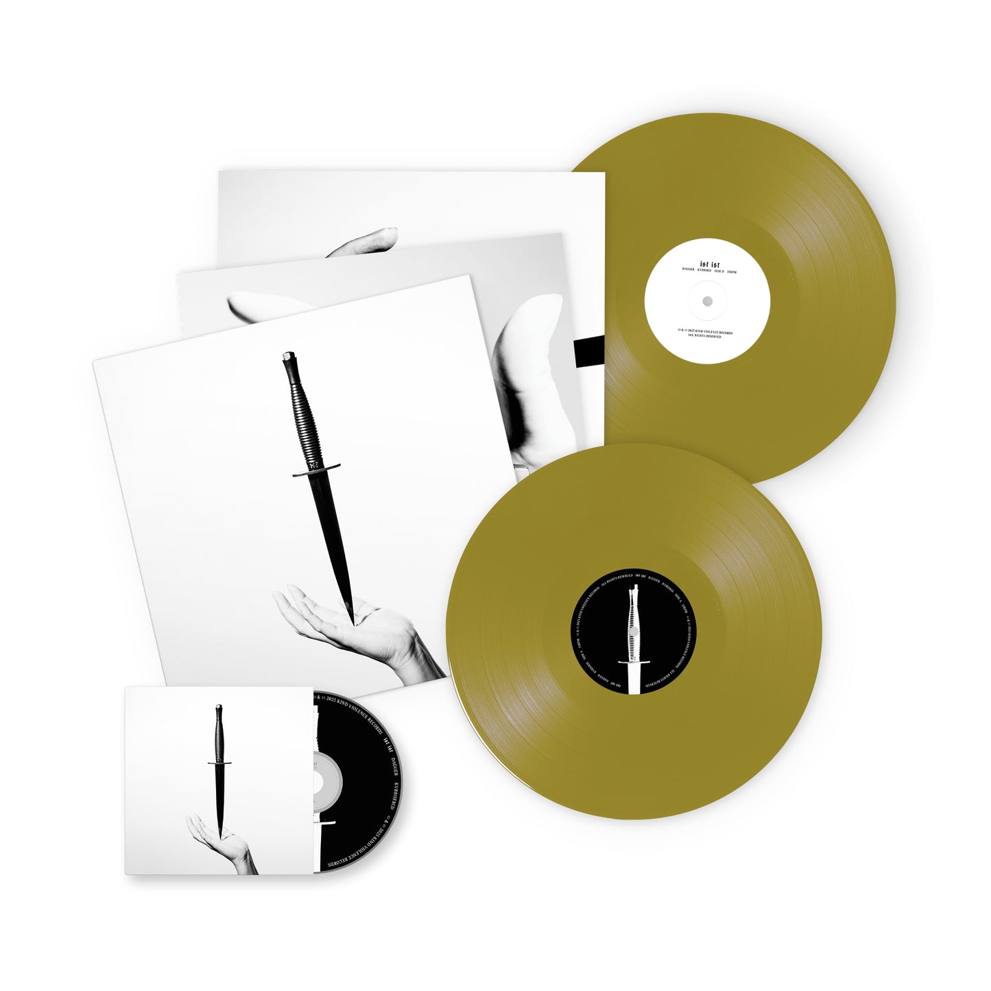 IST IST - 'DAGGER' - Special Edition Gold 2LP + CD