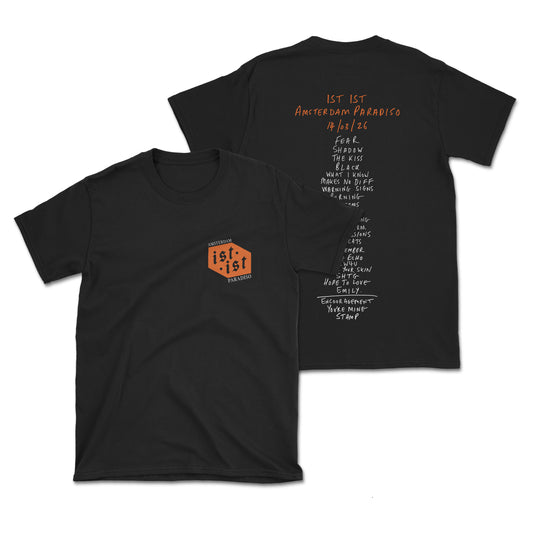 Amsterdam Paradiso Setlist T-Shirt