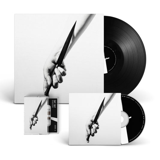IST IST - 'DAGGER' - Black 12" Vinyl + CD + Cassette Bundle