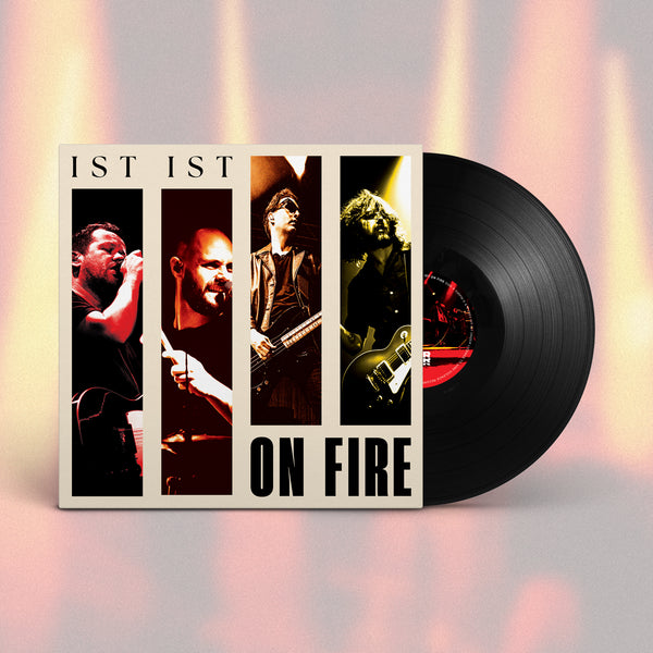 IST IST - 'ON FIRE' - Black 12" Vinyl