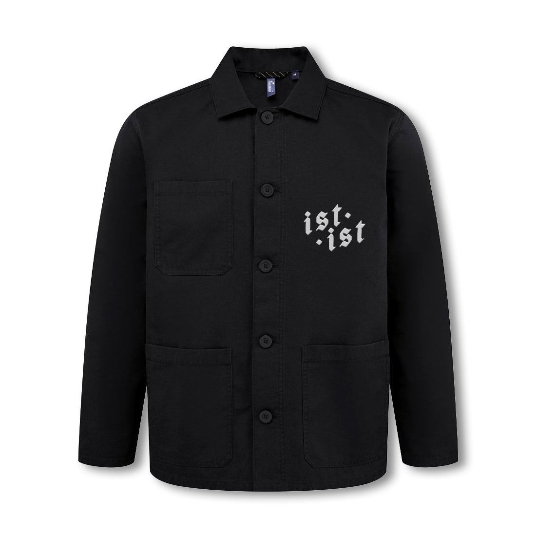 Embroidered Crew Jacket
