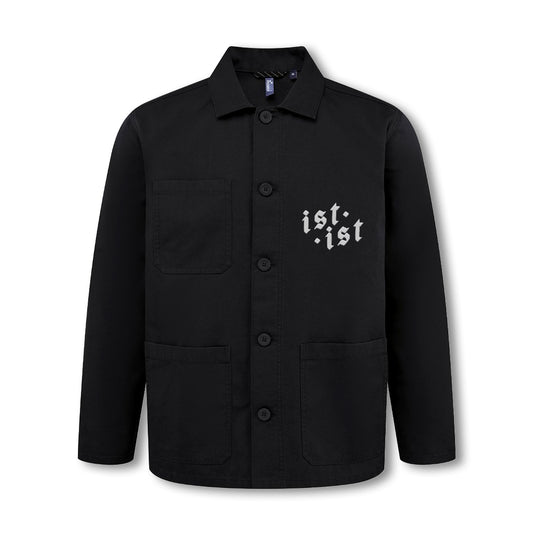 Embroidered Crew Jacket
