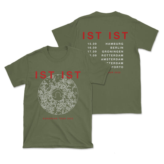 2022 European Tour T-Shirt - Military Green