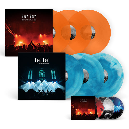 IST IST - 'Live at Paradiso' - Blue Galaxy 3LP, Transparent Orange 3LP + 2CD+DVD Bundle