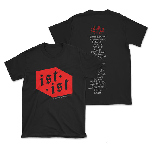 Manchester Albert Hall Setlist T-Shirt