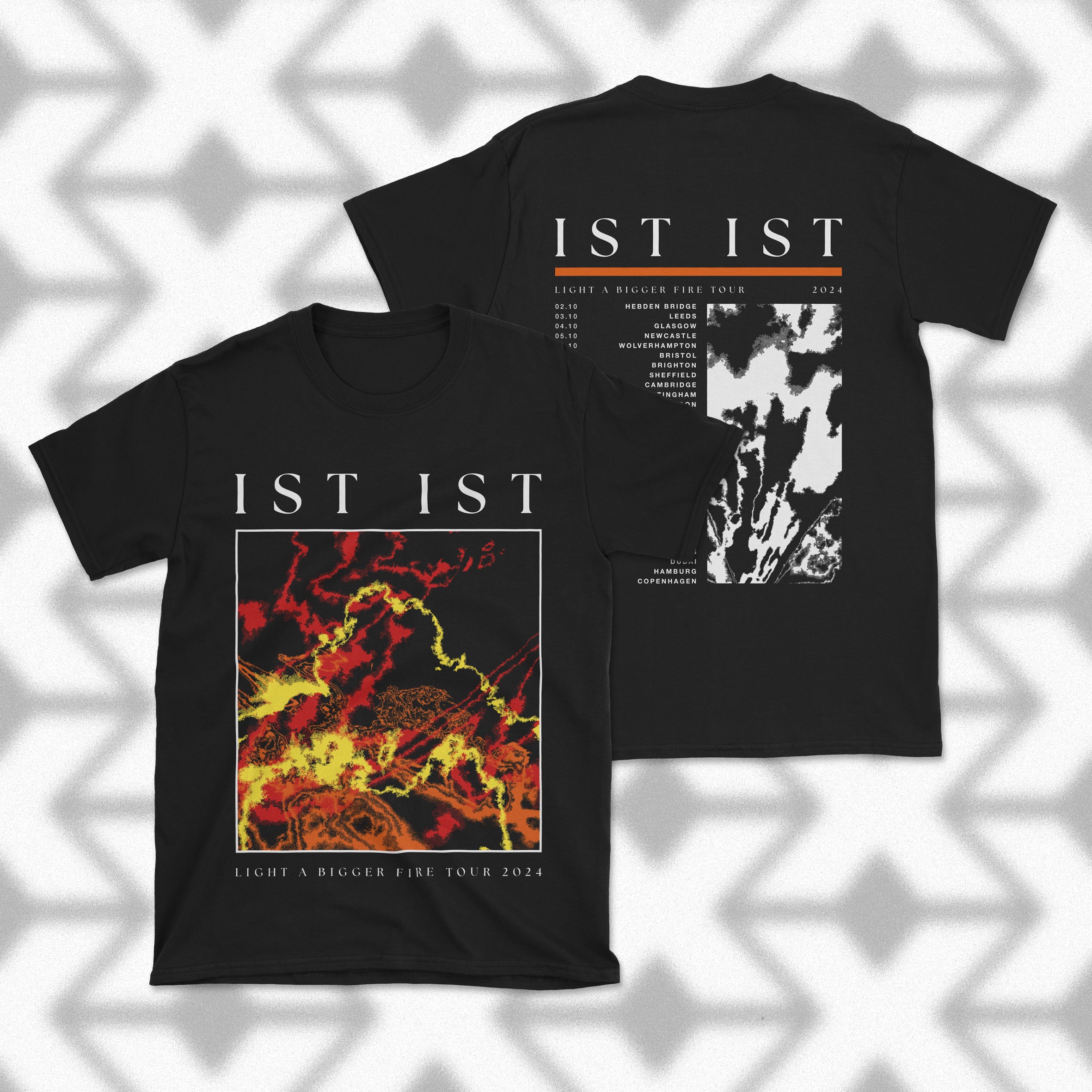 'Light A Bigger Fire' Tour T-Shirt – IST IST