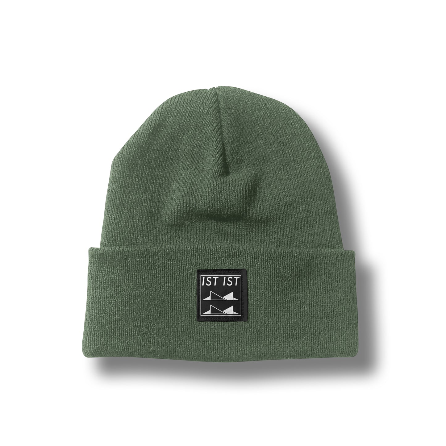 Olive Logo Patch Beanie