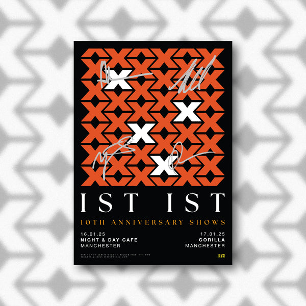 10th Anniversary Shows Signed A2 Poster